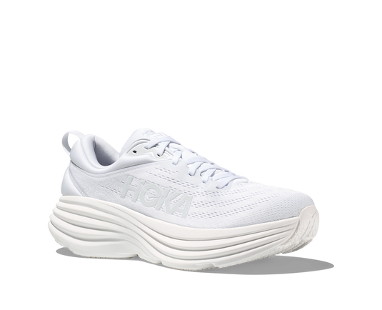 Hoka One One Men's Bondi 8 Sneakers White