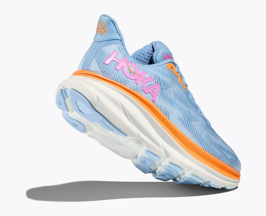 Hoka One One Women's Clifton 9 Sneaker Airy Blue/ Ice Water