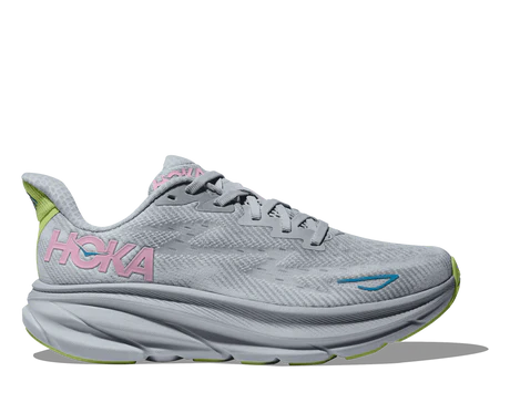 Hoka One One Women's Clifton 9 Sneaker GULL/SEA ICE