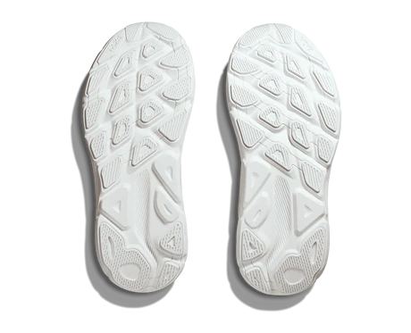 Hoka One One Women's Clifton 9 Sneaker WHITE / WHITE