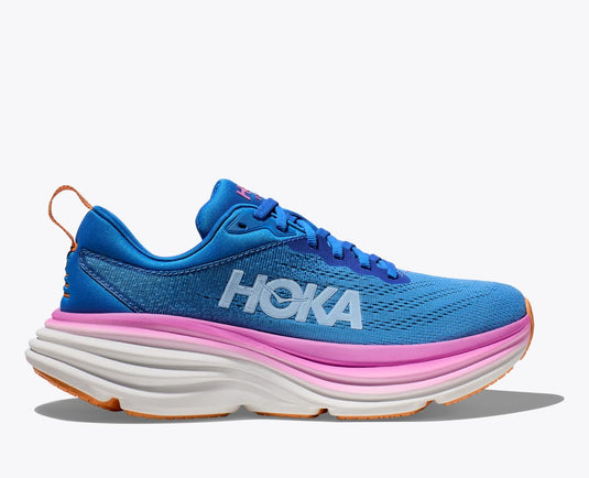 Hoka One One Women's Bondi 8 Sneaker Coastal Sky/All Aboard