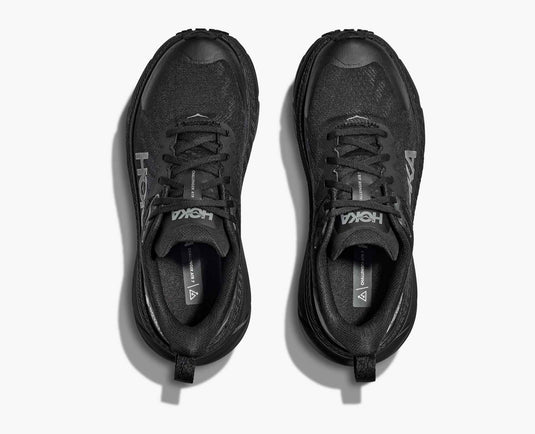 Hoka One One Women's Challenger 7 GTX Trail Running Shoe Black/Black