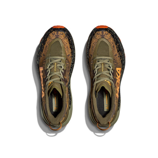 HOKA Men's Speedgoat 6 Trail Shoe Antique Olive/Squash