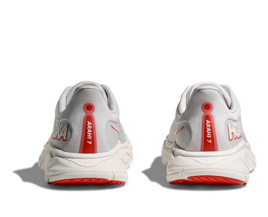 Hoka One One Mens Arahi 7 COSMIC GREY / TOMATO