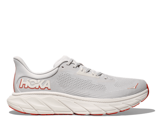 Hoka One One Mens Arahi 7 Cosmic Grey/Tomato