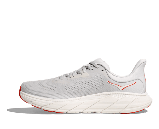 Hoka One One Mens Arahi 7 Cosmic Grey/Tomato