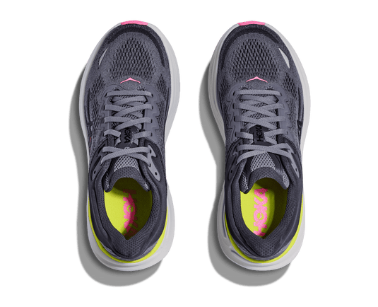 Hoka One One Women's Bondi 9 Sneakers CHARCOAL GREY / GREY SKIES