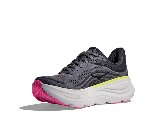 Hoka One One Women's Bondi 9 Sneakers CHARCOAL GREY / GREY SKIES