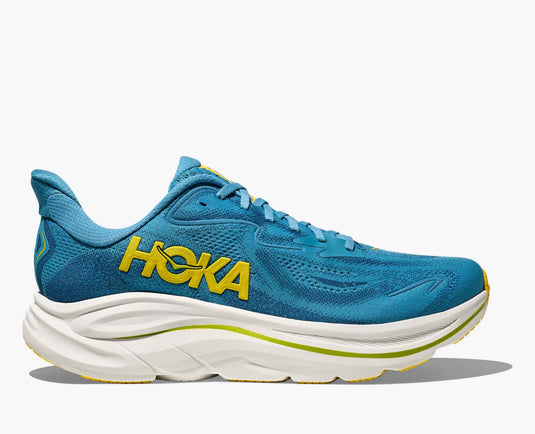 Hoka One One Men's Clifton 10 Sneaker Alpine blue / Foggy Night