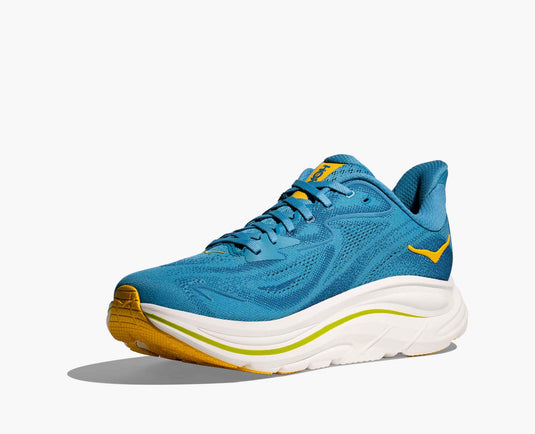 Hoka One One Men's Clifton 10 Sneaker Alpine blue / Foggy Night