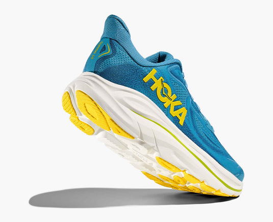 Hoka One One Men's Clifton 10 Sneaker Alpine blue / Foggy Night