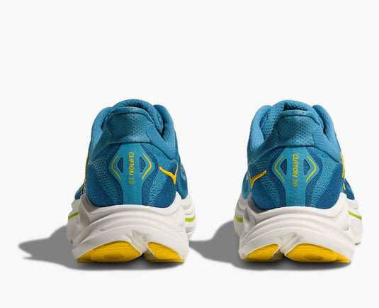 Hoka One One Men's Clifton 10 Sneaker Alpine blue / Foggy Night