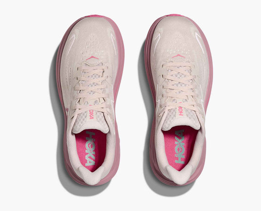 Hoka One One Women's Clifton 10 Sneaker Rose cream / Dried rose