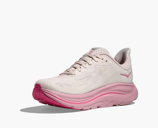 Hoka One One Women's Clifton 10 Sneaker Rose cream / Dried rose