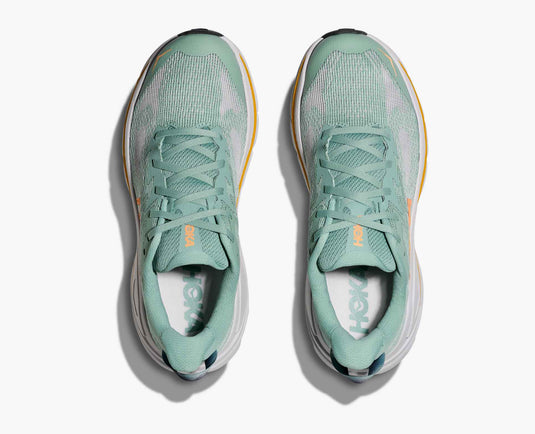Hoka One One Women's Challenger 8 Trail Running Sneaker Jade / Cosmic grey