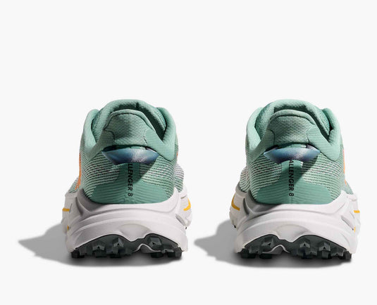 Hoka One One Women's Challenger 8 Trail Running Sneaker Jade / Cosmic grey