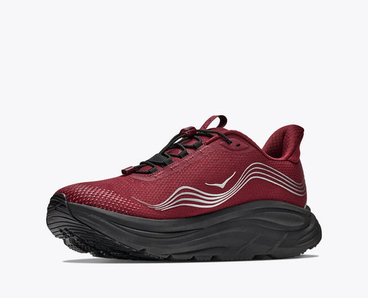 Hoka One One Men's Clifton 11 GTX Varsity Burgundy / Carbon Black