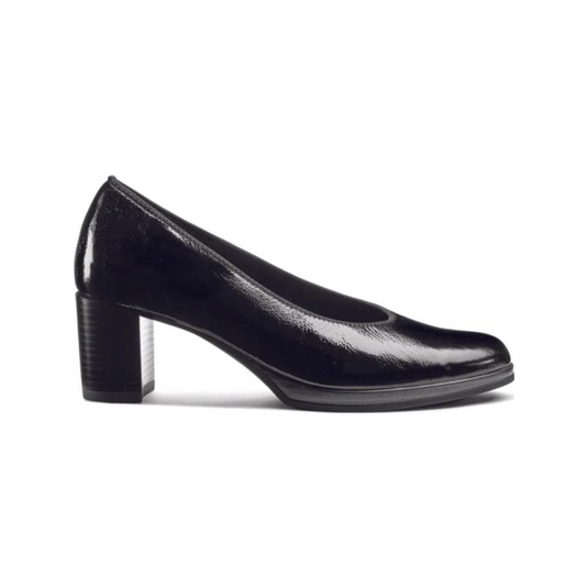 Ara Women's Charlotte Pump 50mm Black Patent