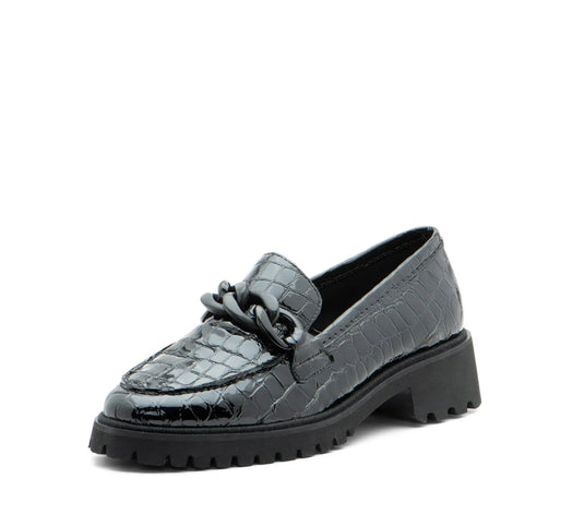 Ara Women's Kent 2.0 Slip On Loafer Black Patent Leather