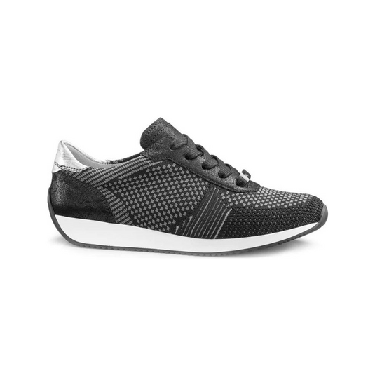 Ara Women's Shoes Lissabon-Fusion4 Black Silver