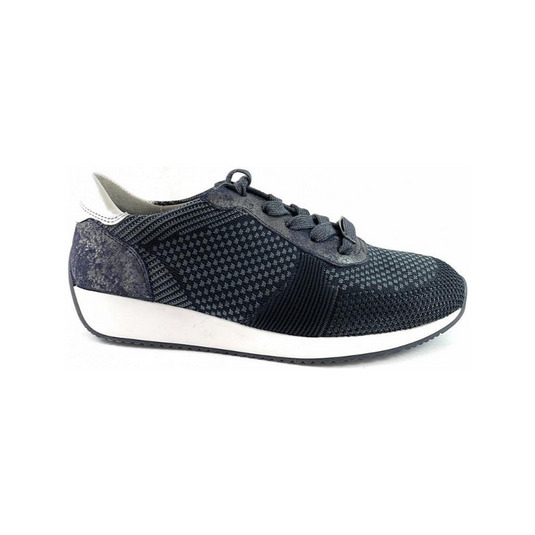 Ara Women's Lilly Sneakers Navy Woven