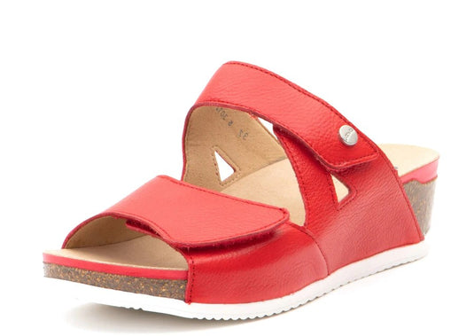 Ara Women's Napa Slide Sandal Red