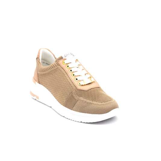 Ara Women's Shoes Neapel Tron 2.0 Lace Sneaker Beige