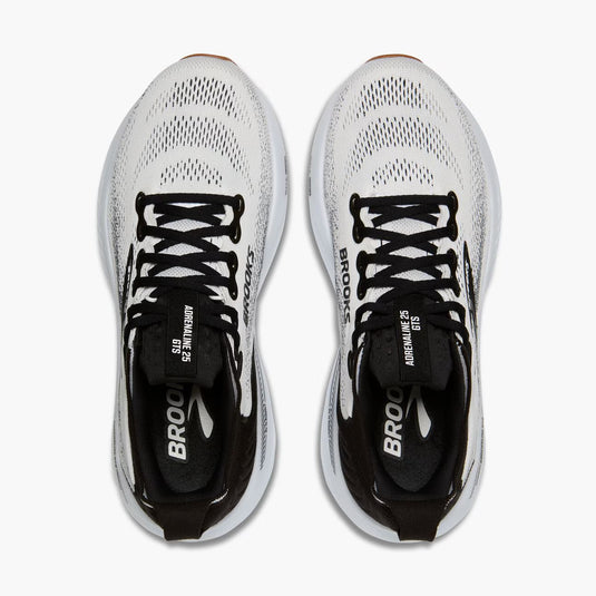 Brooks Women's Adrenaline GTS 25 Sneaker White/Black/White