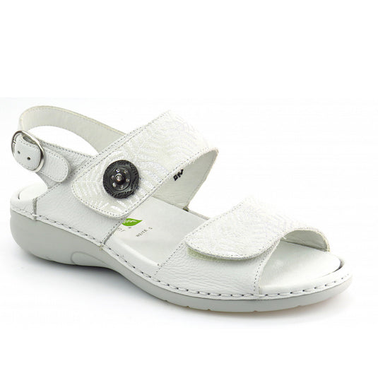 Waldlaufer Women's Gunna Sandal white