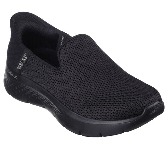 Skechers Men's GO WALK Flex-Relish Slip-ins Hands Free Black