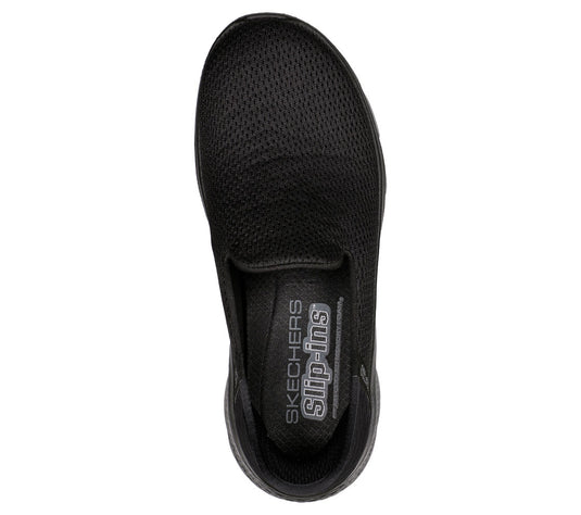 Skechers Men's GO WALK Flex-Relish Slip-ins Hands Free Black