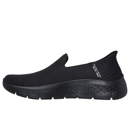 Skechers Women's GO WALK Flex-Relish Slip-ins Hands Free All Black