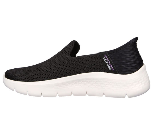 Skechers Women's GO WALK Flex-Relish Slip-ins Hands Free Black/White