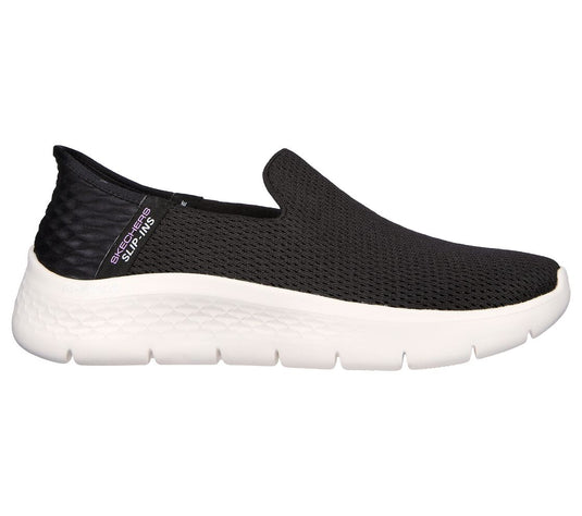 Skechers Women's GO WALK Flex-Relish Slip-ins Hands Free Black/White