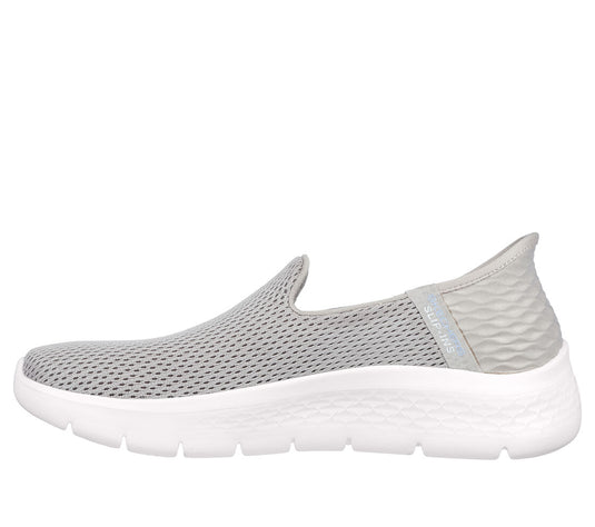 Skechers Women's GO WALK Flex-Relish Slip-ins Hands Free Light Gray