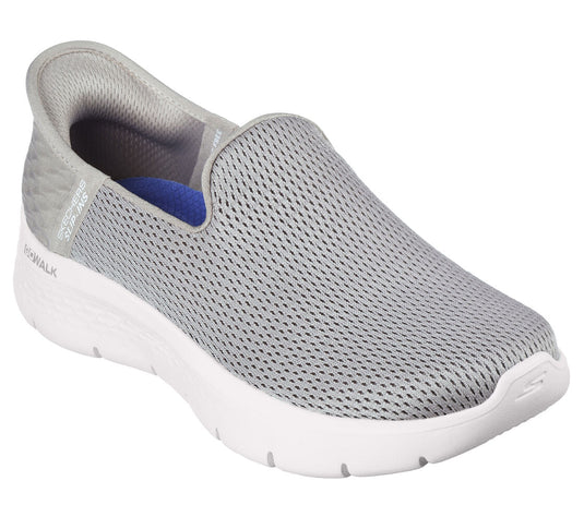 Skechers Women's GO WALK Flex-Relish Slip-ins Hands Free Light Gray