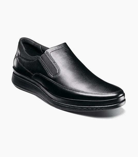 Florsheim Men's Motion Moc Toe Slip On Black