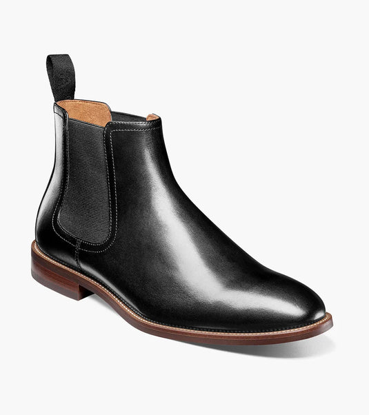 Florsheim Men's Rucci  Plain Toe Gore Boot Black