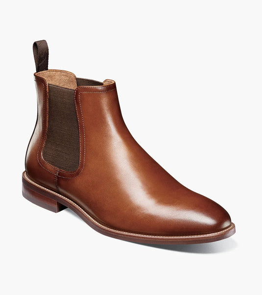 Florsheim Men's Rucci  Plain Toe Gore Boot Cognac