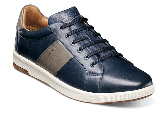 Florsheim Men's Crossover Lace to Toe Sneaker Navy