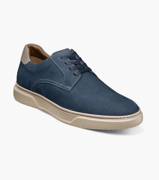 Florsheim Men's Premier Plain Toe Lace Up Sneaker Navy