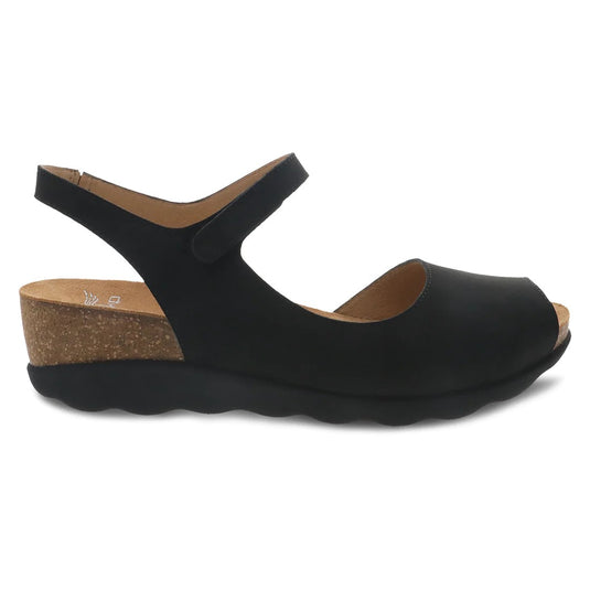 Dansko Women's Marcy Black Milled Nubuck