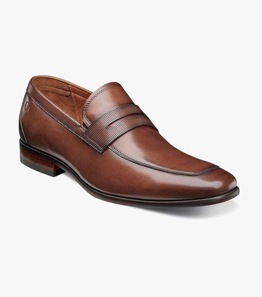 Florsheim Men's Postino Moc Toe Penny Loafer Cognac