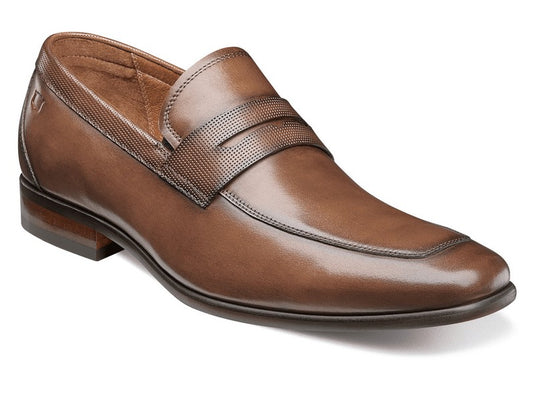 Florsheim Men's Postino Moc Toe Penny Loafer Cognac