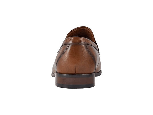 Florsheim Men's Postino Moc Toe Penny Loafer Cognac