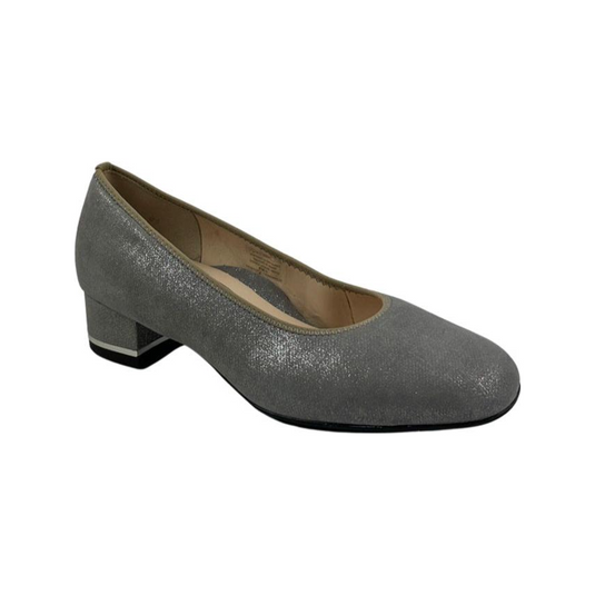 Ara Women's Graz Block Heel Silver