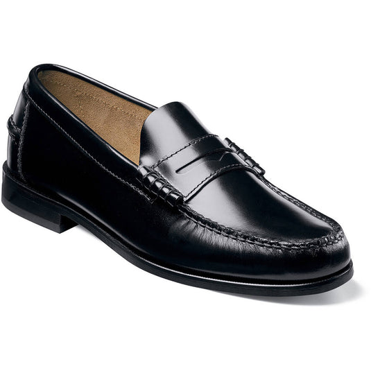 Florsheim Men's Berkley Moc Toe Penny Loafer Black