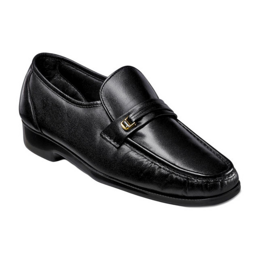 Florsheim Men's Riva Moc Toe Bit Loafer Black