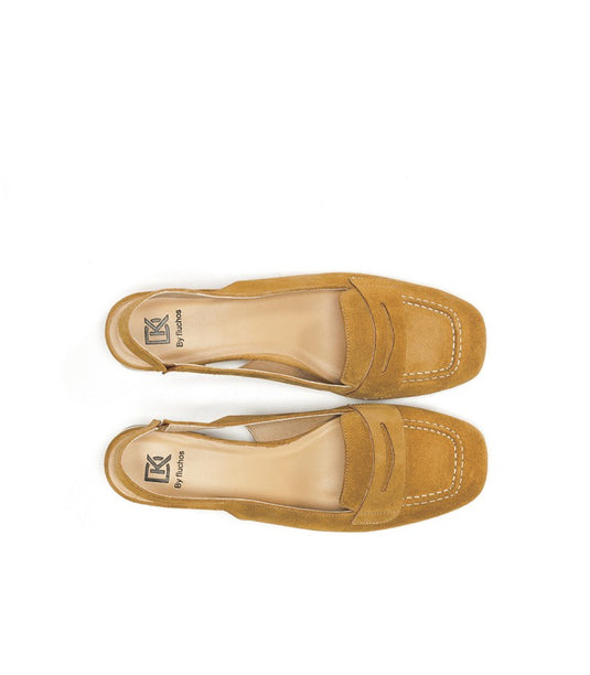 Doorking by Fluchos Women's Gia D9305 Slingback Shoe Camel