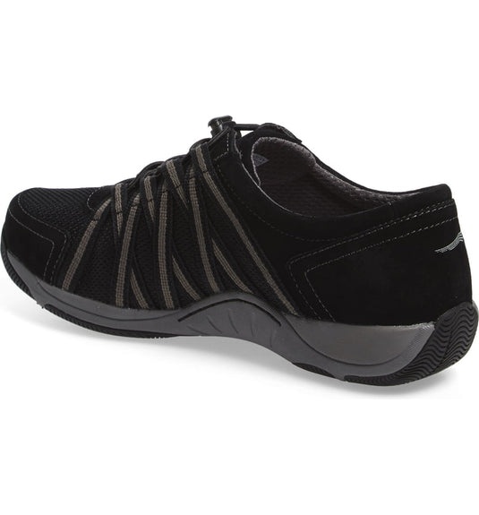 Dansko Women's Honor Sneakers Black / Black Suede